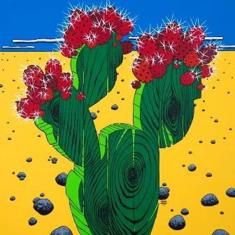 &quot;El Ave Fénix&quot;, 100 x 100 cm